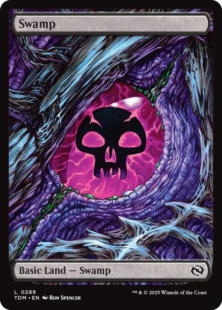Swamp 289/291 (Tarkir: Dragonstorm)  - Foil
