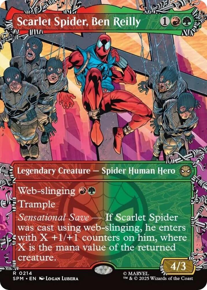 Scarlet Spider Ben Reilly Borderless (Marvel's Spider-Man) 