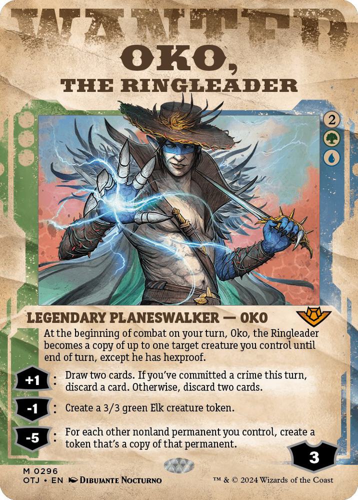 Oko the Ringleader Showcase (Outlaws of Thunder Junction) 