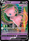 Mew V 113/264 (SWSH08: Fusion Strike)  - Holofoil