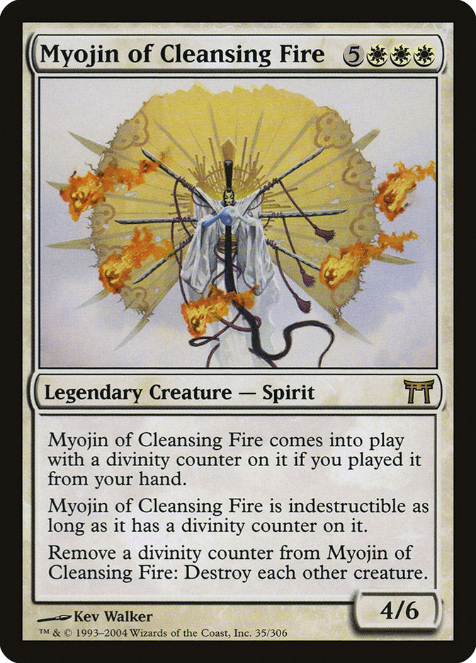 Myojin of Cleansing Fire (Champions of Kamigawa) 