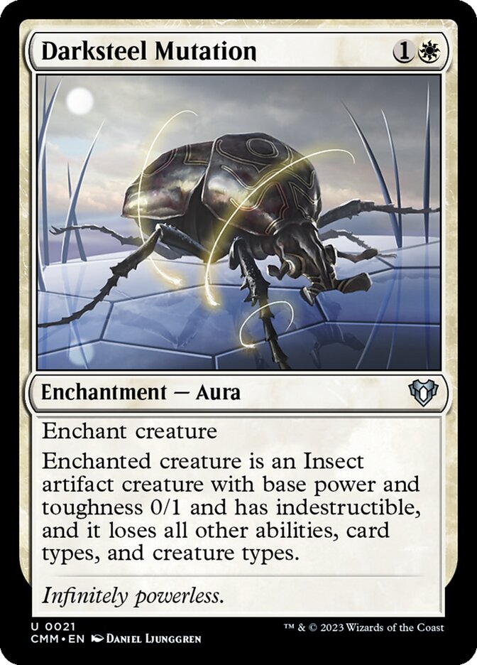 Darksteel Mutation 21 (Commander Masters) 