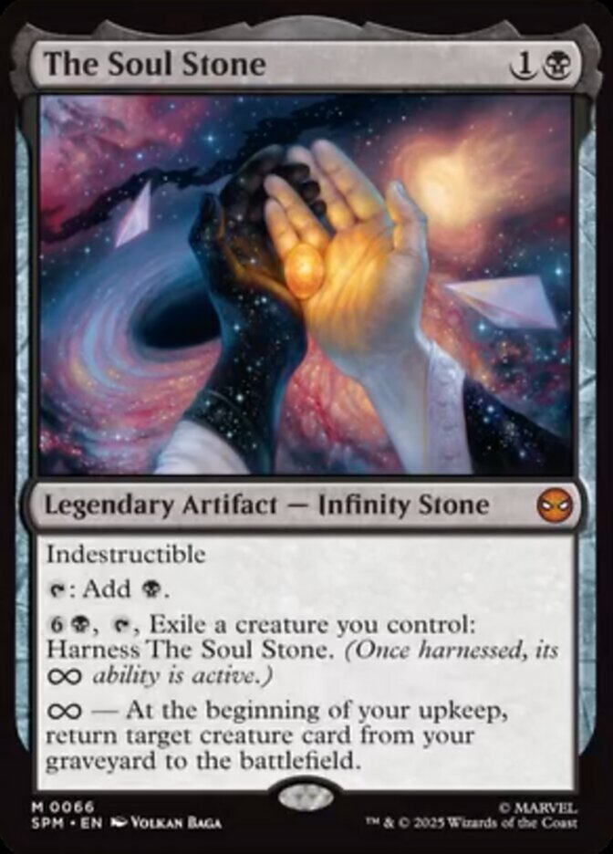 The Soul Stone 66/198 (Marvel's Spider-Man)  - Foil