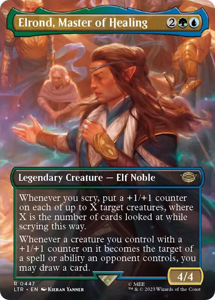 Elrond Master of Healing Borderless (Universes Beyond: The Lord of the Rings: Tales of Middle-earth)  - undefined