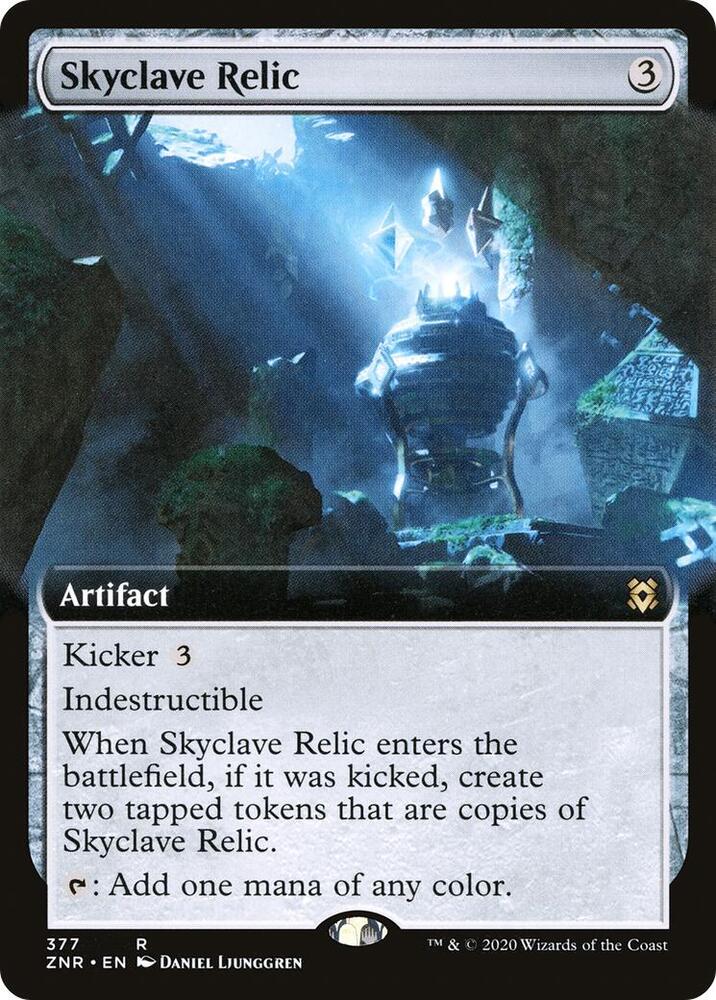 Skyclave Relic 377/280 (Zendikar Rising)  - Extended Art Foil