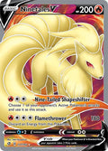 Ninetales V Full Art (SWSH02: Rebel Clash)  - Holofoil