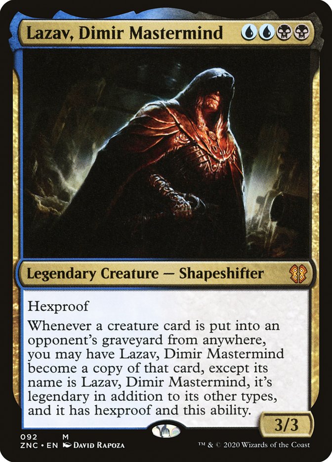 Lazav, Dimir Mastermind (Commander: Zendikar Rising) 