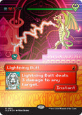Lightning Bolt 1822 (Secret Lair Drop Series)  - Borderless Rainbow Foil