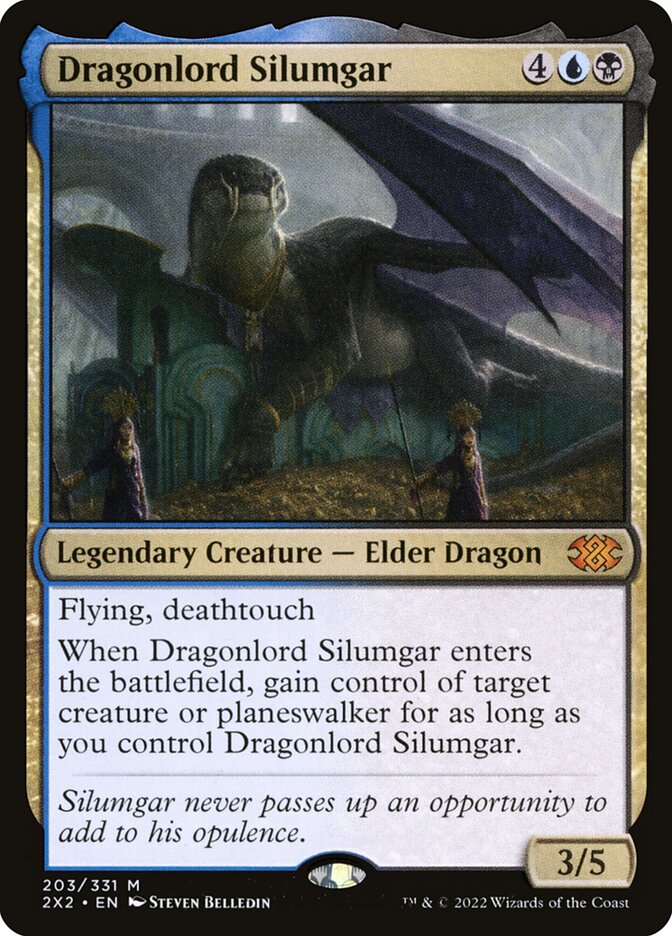 Dragonlord Silumgar 203 (Double Masters 2022) 