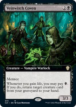 Veinwitch Coven Extended Art (Commander 2021) 