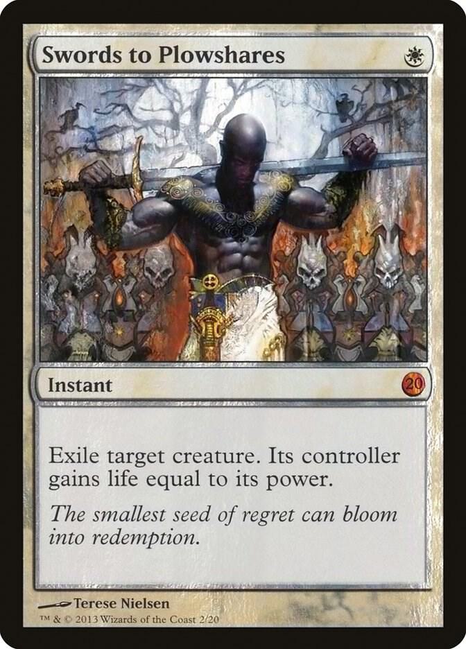 Swords to Plowshares 2/20 (From the Vault: Twenty)  - Foil