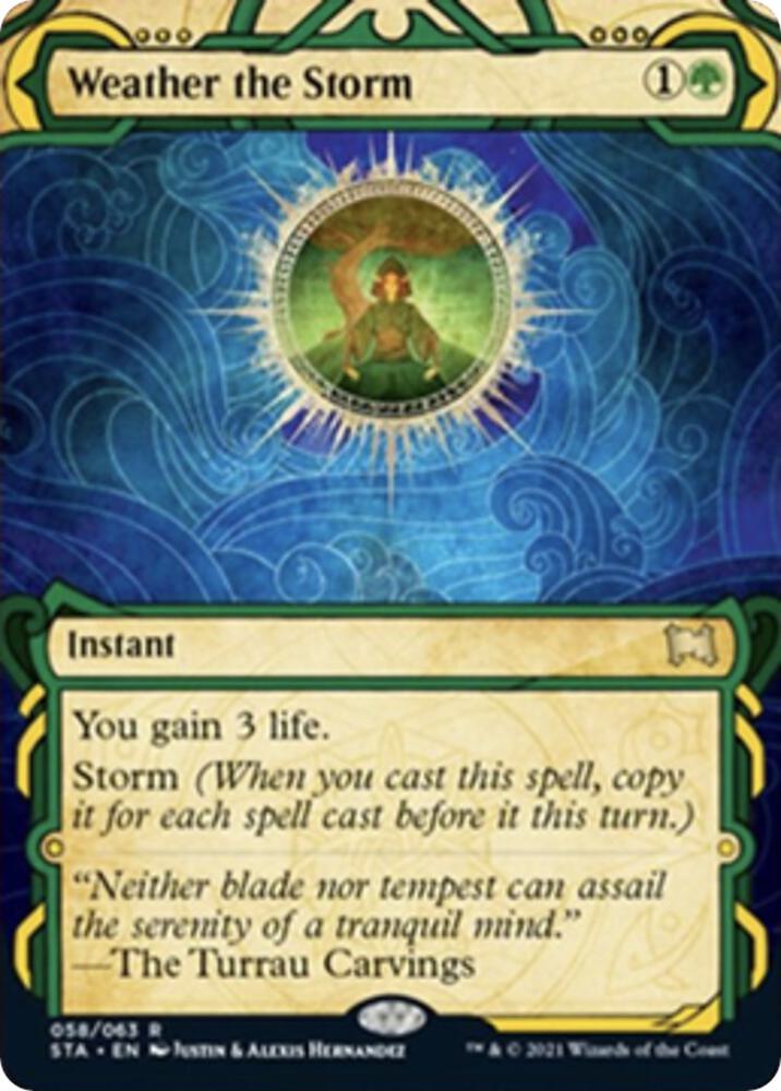 Weather the Storm 58/63 (Strixhaven: Mystical Archives)  - Foil