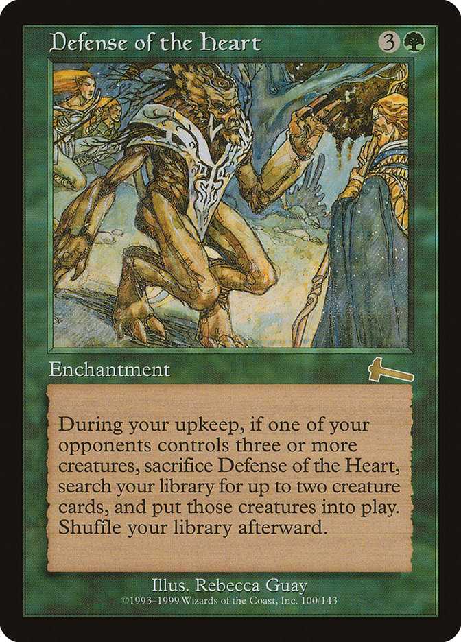 Defense of the Heart 100/143 (Urza's Legacy) 