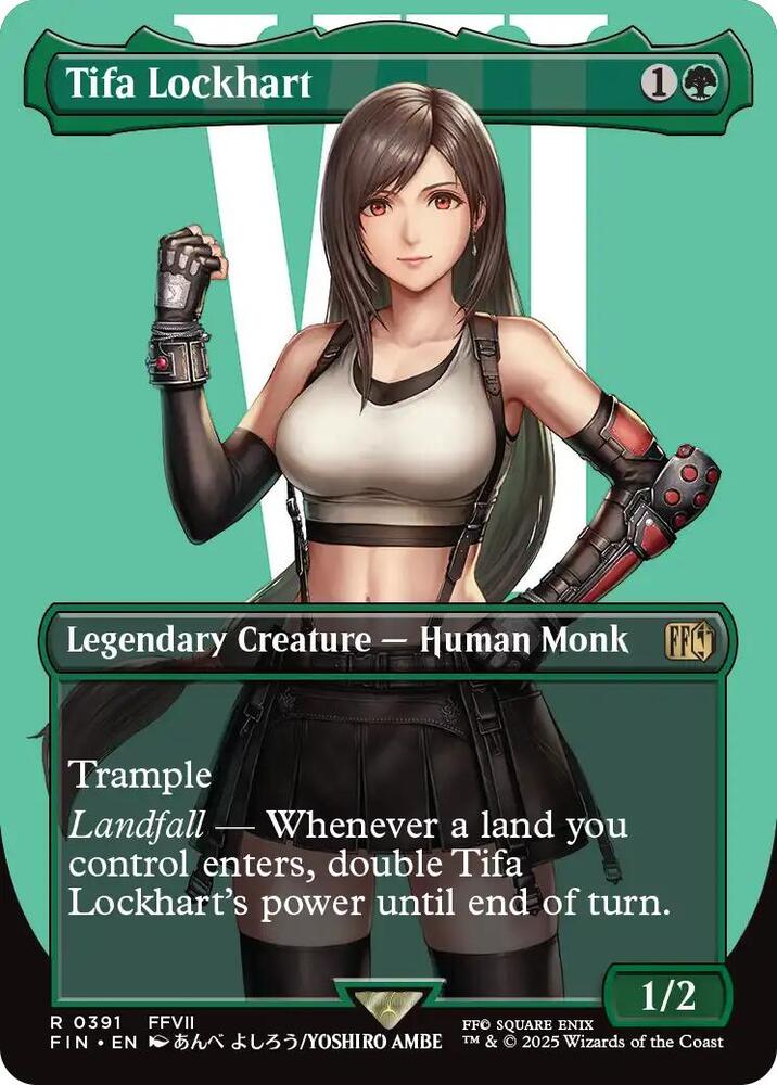 Tifa Lockhart  391/309 (FINAL FANTASY)  - Borderless