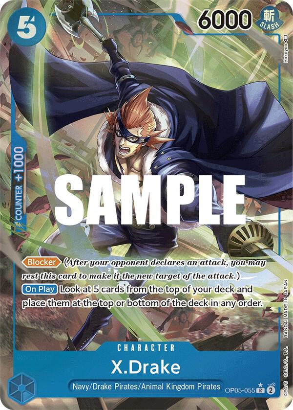 XDrake Alternate Art (Awakening of the New Era)  - Foil