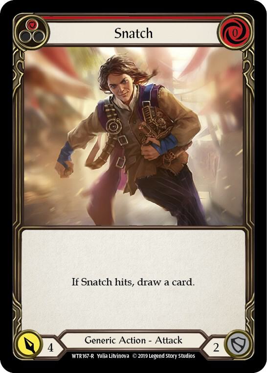 Snatch Red WTR167 (Welcome to Rathe)  - 1st Edition Rainbow Foil
