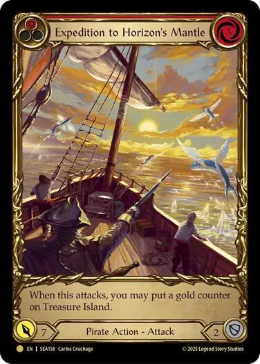 Expedition to Horizons Mantle Treasure (High Seas)  - Cold Foil