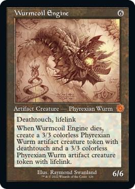 Wurmcoil Engine Schematic 126 (The Brothers' War: Retro Frame Artifacts)  - Foil
