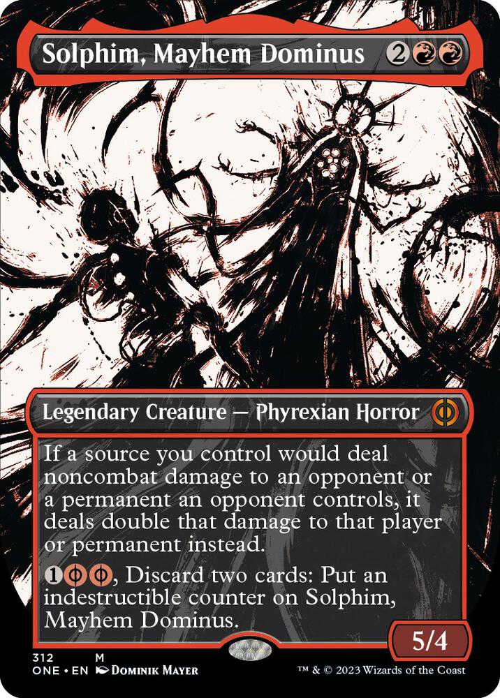 Solphim Mayhem Dominus Showcase (Phyrexia: All Will Be One) 
