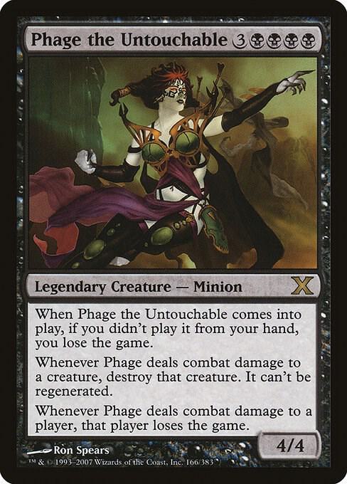 Phage the Untouchable 166/383 (10th Edition) 
