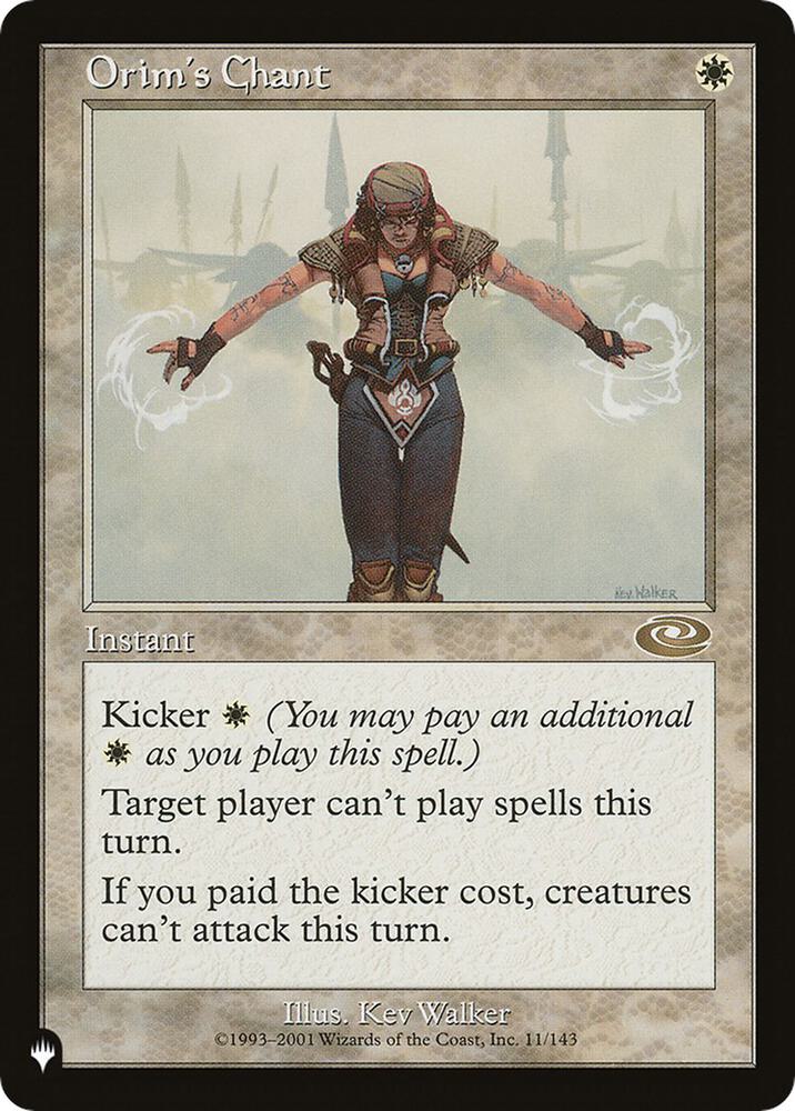Orims Chant (The List Reprints) 