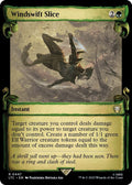 Windswift Slice Showcase Scrolls 447 (Commander: The Lord of the Rings: Tales of Middle-earth)  - Showcase Scroll Foil