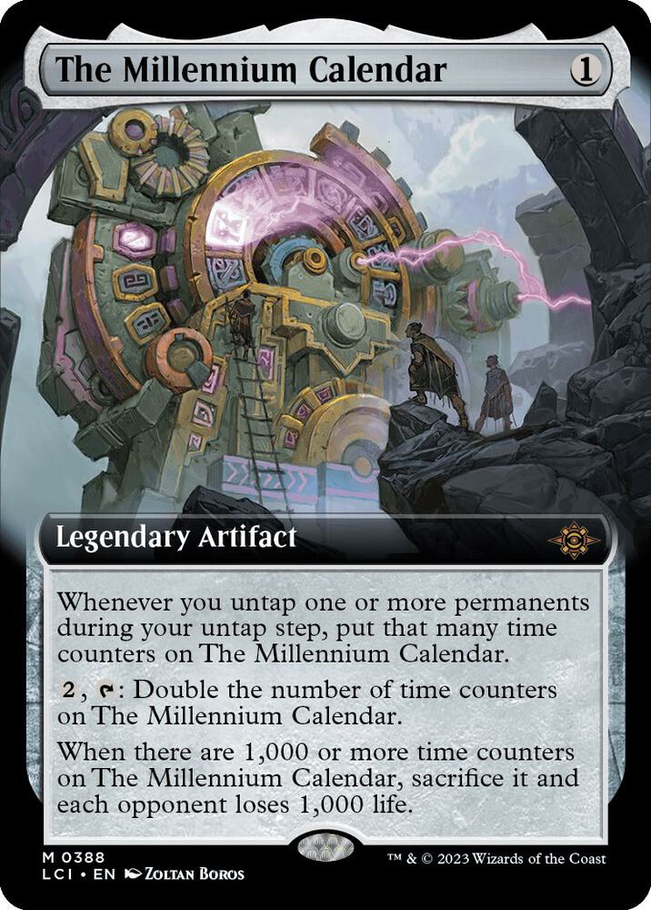 The Millennium Calendar 388/291 (The Lost Caverns of Ixalan)  - Extended Art