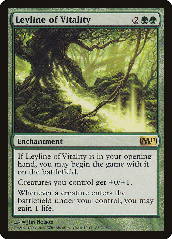Leyline of Vitality (Magic 2011 (M11)) 