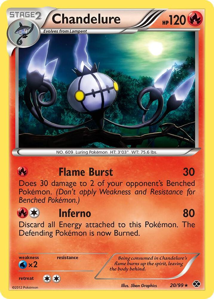 Chandelure (Next Destinies)  - Holofoil