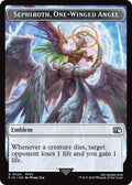 Emblem Sephiroth One Winged Angel Robot Warrior Double Sided Token 24 // 12 (FINAL FANTASY) 