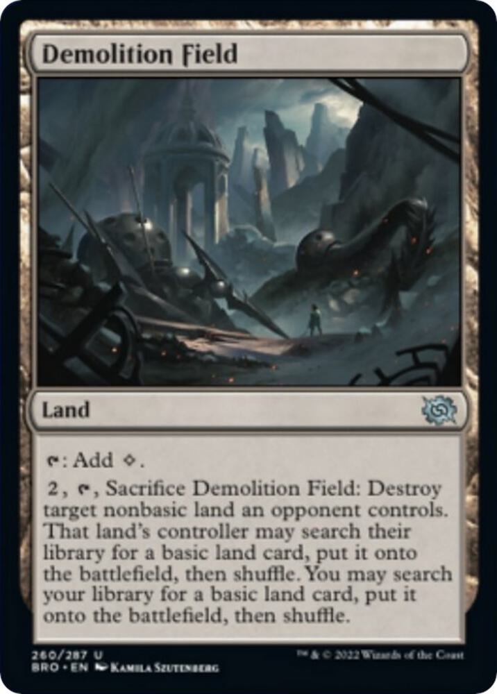 Demolition Field (The Brothers' War)  - undefined