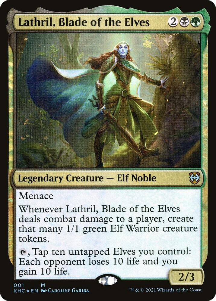 Lathril Blade of the Elves (Commander: Kaldheim) 