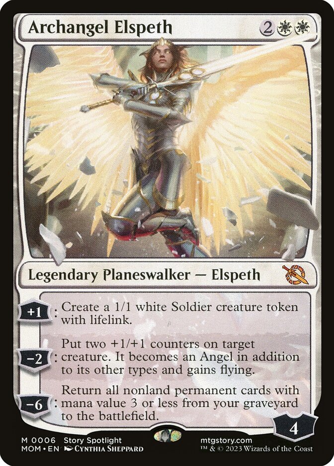 Archangel Elspeth (March of the Machine)  - undefined