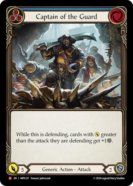 Captain of the Guard (Mastery Pack Guardian)  - Rainbow Foil