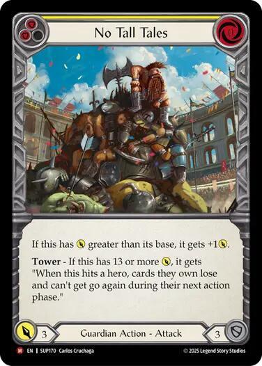 No Tall Tales (Super Slam)  - Rainbow Foil