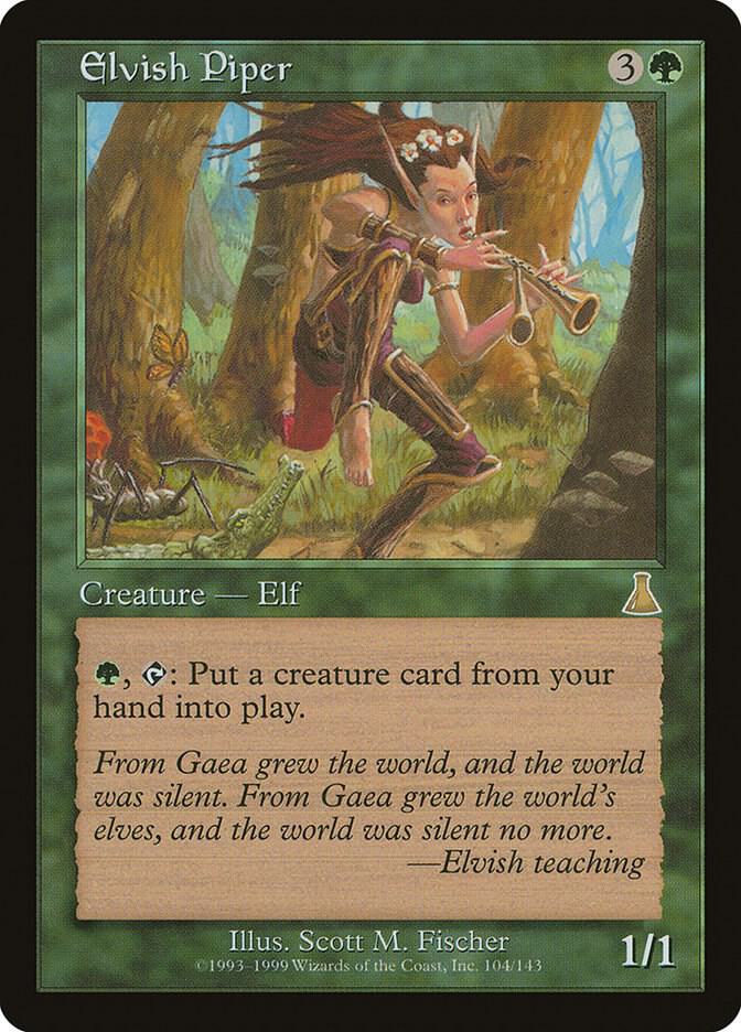 Elvish Piper 104 (Urza's Destiny) 