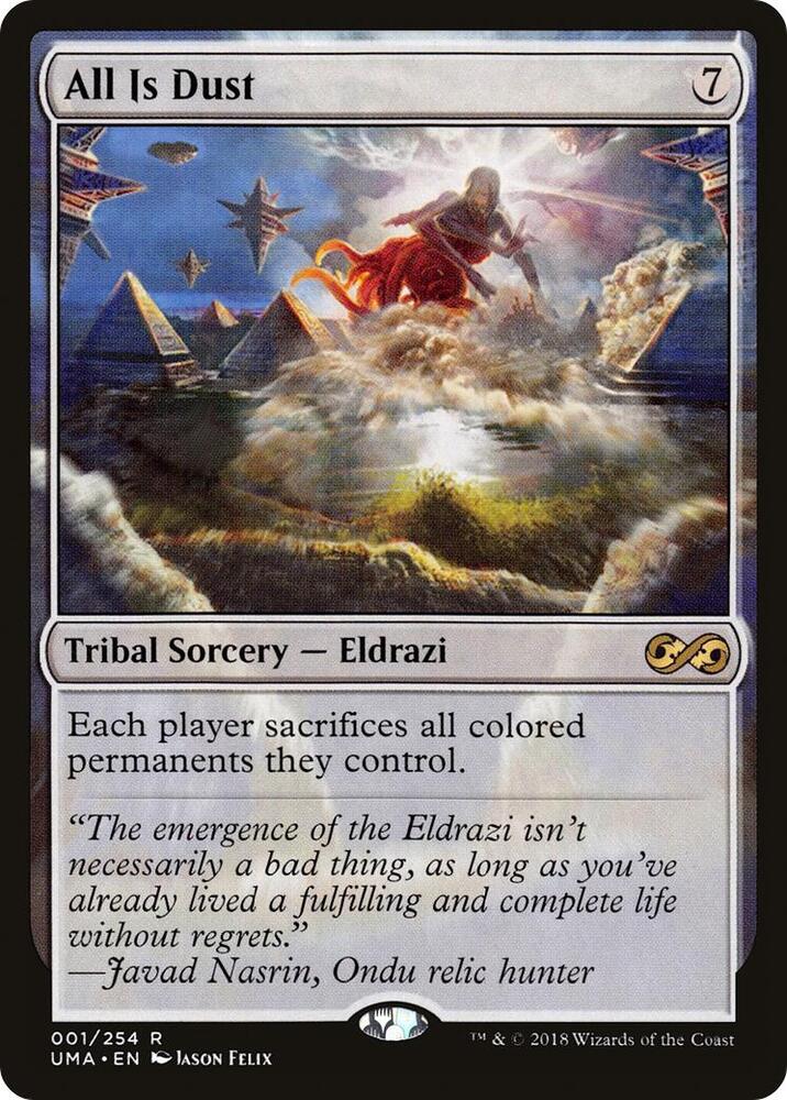 All Is Dust 1/254 (Ultimate Masters) 