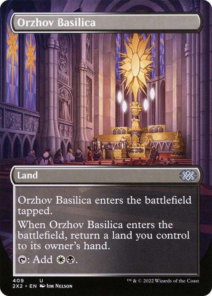 Orzhov Basilica Borderless 409/331 (Double Masters 2022) 