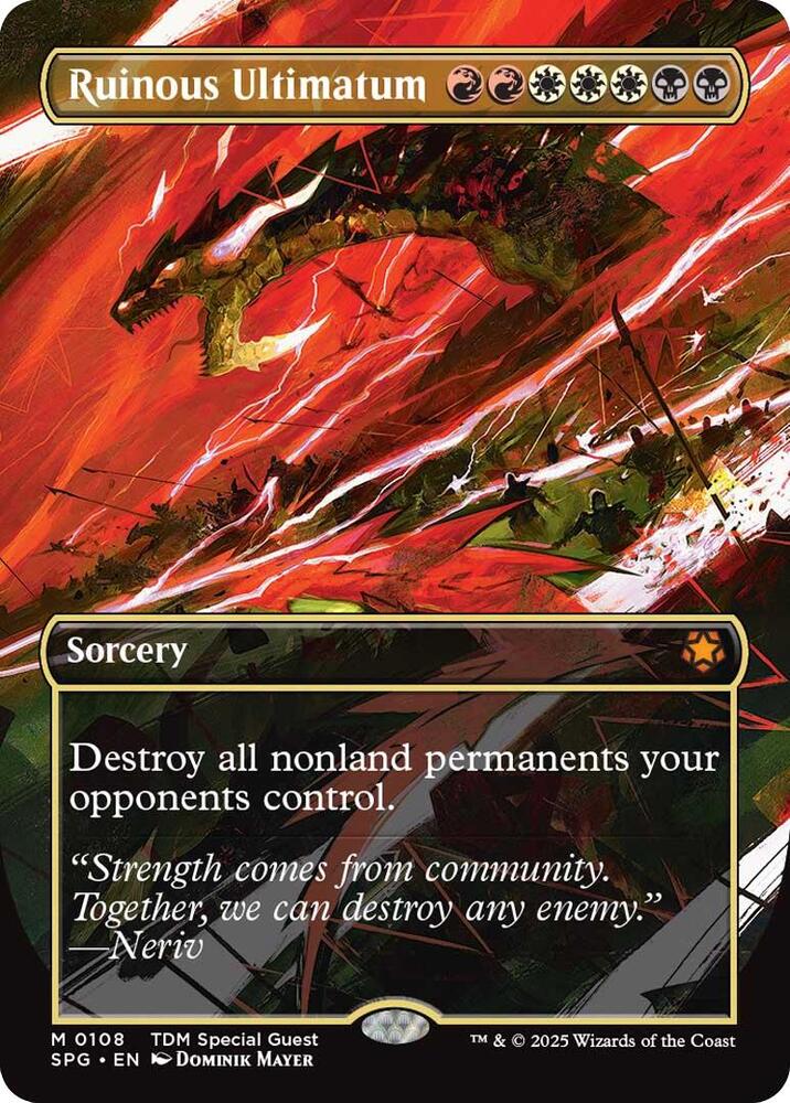 Ruinous Ultimatum Borderless (Special Guests) 