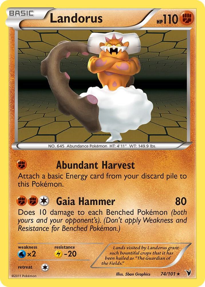 Landorus (Noble Victories)  - Reverse Holofoil