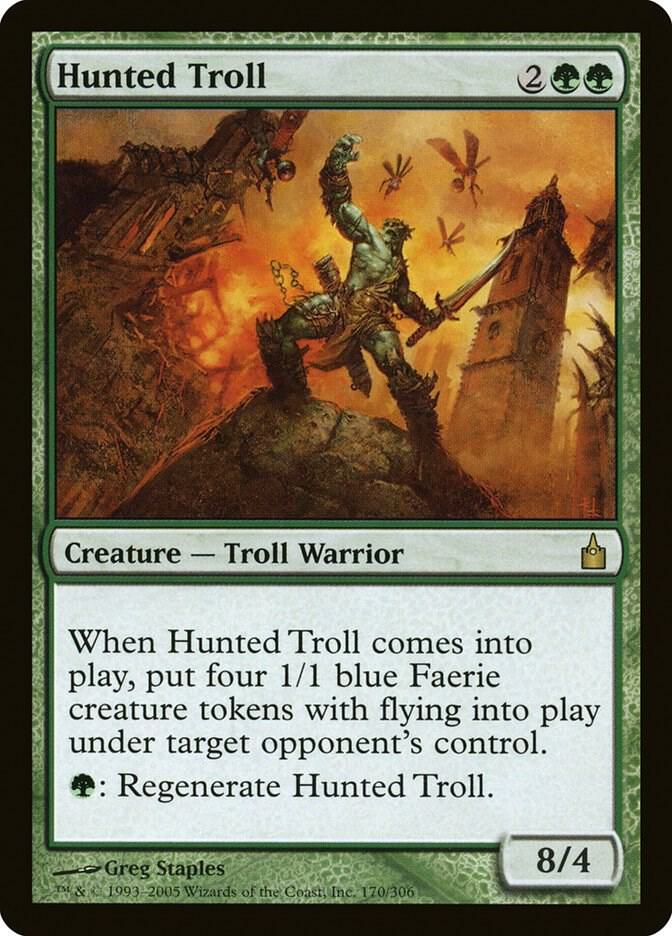 Hunted Troll 170/306 (Ravnica: City of Guilds) 