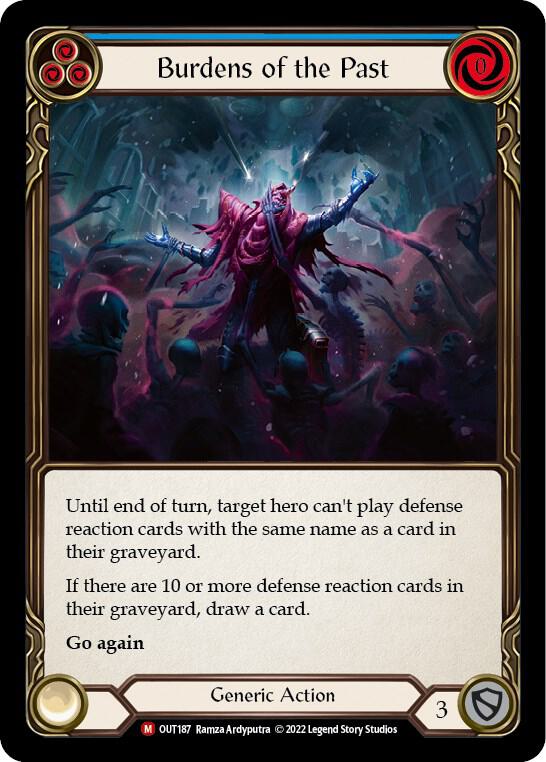 Burdens of the Past (Outsiders)  - Rainbow Foil