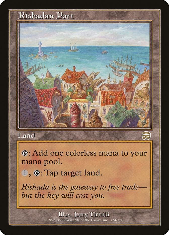 Rishadan Port 324/350 (Mercadian Masques)  - Foil