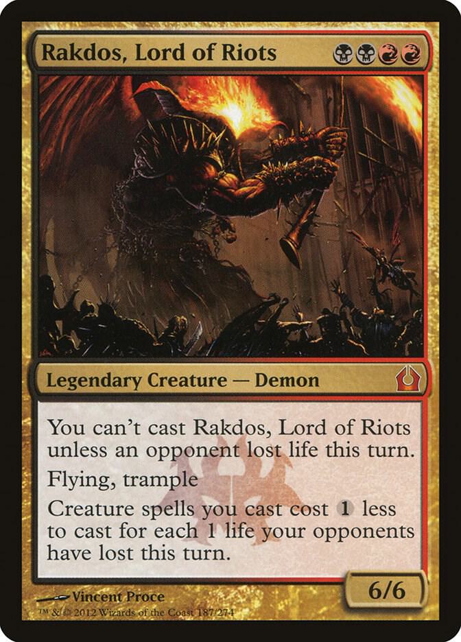Rakdos Lord of Riots (Return to Ravnica) 