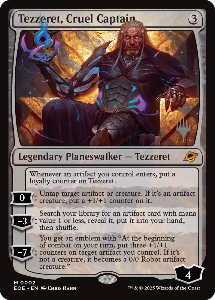 Tezzeret Cruel Captain (Promo Pack: Edge of Eternities)  - undefined
