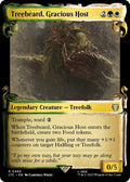Treebeard Gracious Host Showcase Scrolls 483 (Commander: The Lord of the Rings: Tales of Middle-earth)  - Showcase Scroll Foil