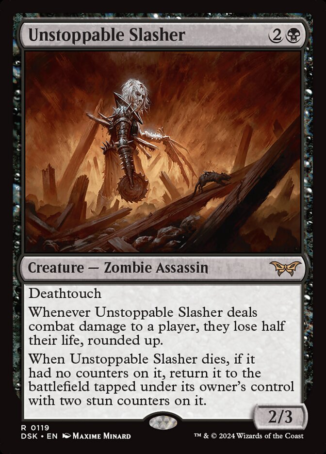 Unstoppable Slasher (Duskmourn: House of Horror)  - undefined