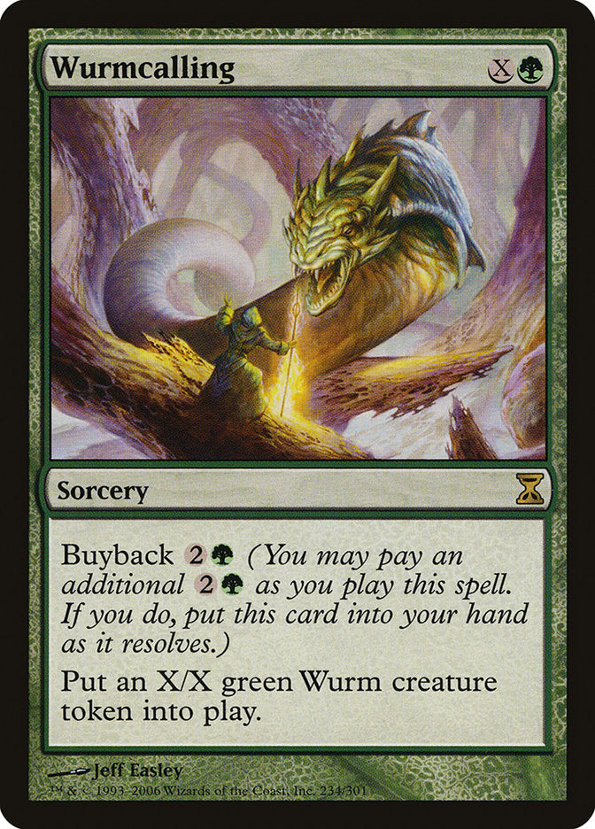 Wurmcalling 234/301 (Time Spiral) 