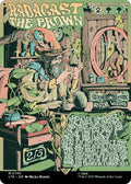 Radagast the Brown 740/281 (Universes Beyond: The Lord of the Rings: Tales of Middle-earth)  - Borderless Poster