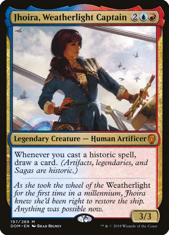 Jhoira, Weatherlight Captain 197/269 (Dominaria) 